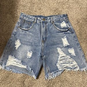 Women jean shorts